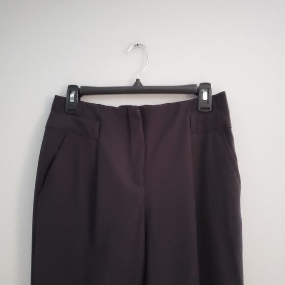 Zara Basic Black Ankle Trousers Size S - Picture 3 of 8